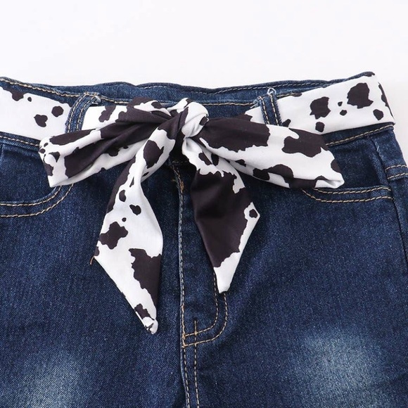 Honeydew Heifer Sequins Bell Denim Set - Picture 4 of 7